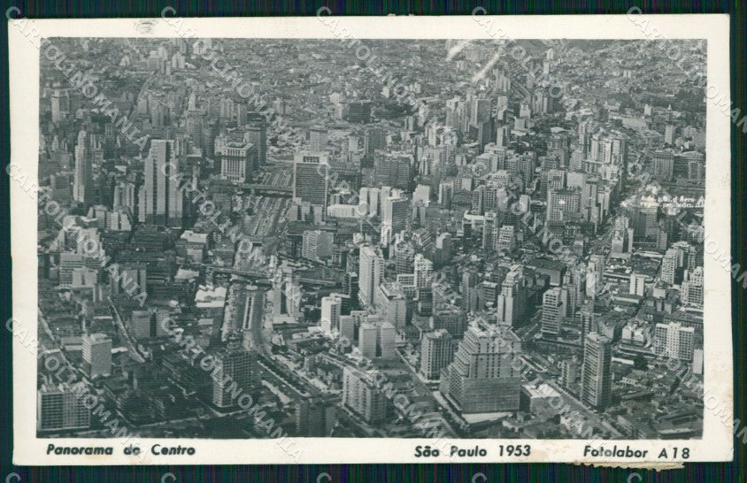 Brazil Sao Paulo RPPC postcard XP1953 – fronte