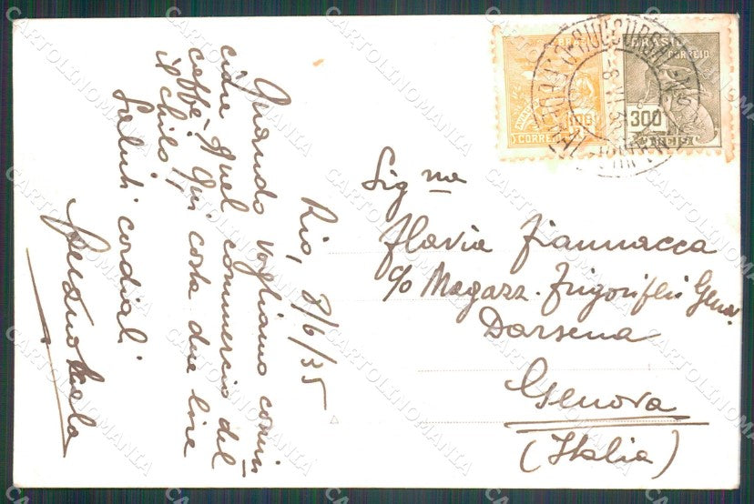 Brazil Rio de Janeiro RPPC postcard XP1956 – retro