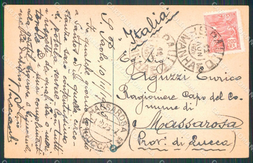 Brazil Sao Paulo Museo Ypiranga postcard XP1973 – retro