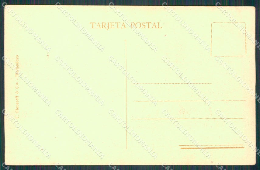 Uruguay Montevideo Playa Capurro postcard XP1975 – retro