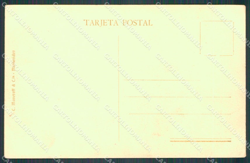 Uruguay Montevideo Plaza Constitucion postcard XP1980 – retro