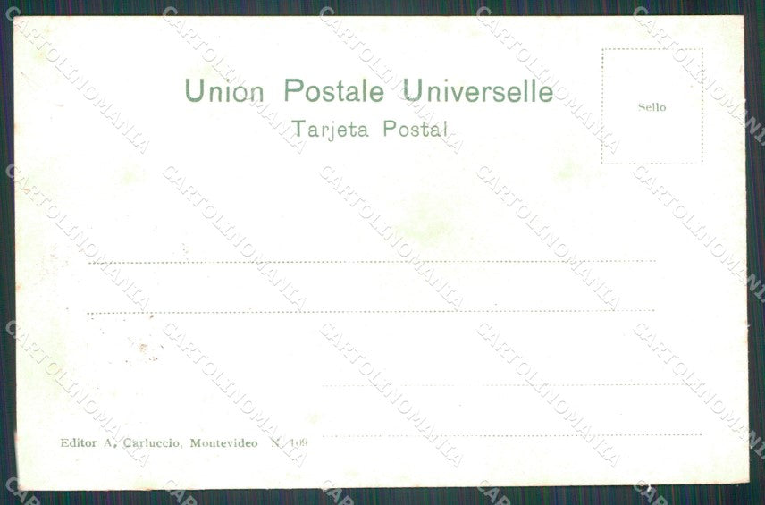 Uruguay Montevideo Bahia postcard XP1986 – retro