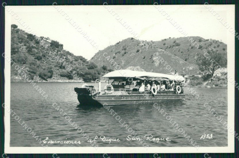 Argentina Dique San Roque RPPC postcard XP1991 – fronte