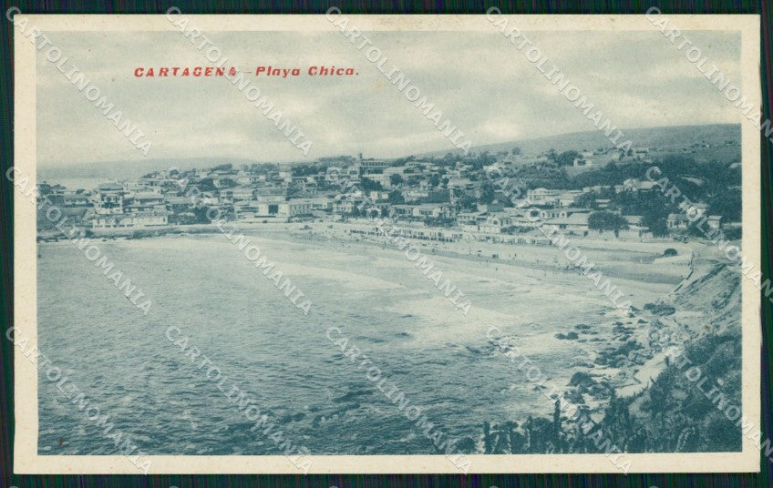 Colombia Cartagena Playa Chica postcard XP1995 – fronte
