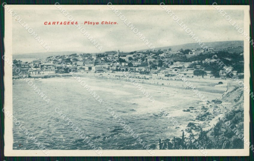 Colombia Cartagena Playa Chica postcard XP1996 – fronte