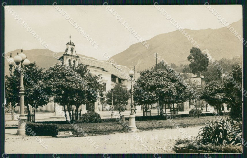 Colombia Bogota Iglesia de San Diego RPPC postcard XP2021 – fronte