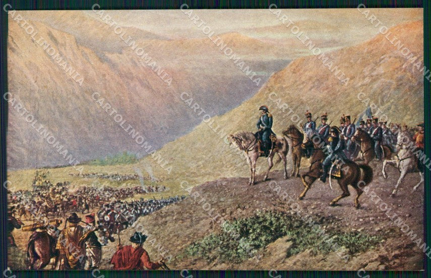 Argentina Revolucion de Mayo Centenario Budapest San Martin postcard XP2032 – fronte