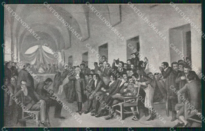 Argentina Revolucion de Mayo Centenario Budapest Cabildo Abierto postcard XP2043 – fronte