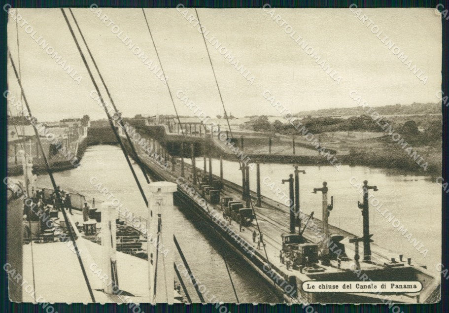 Panama Canal FG postcard XP2052 – fronte