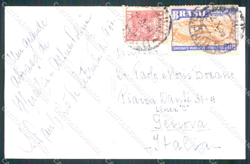 Brazil Sao Paulo Jardim da Luz RPPC postcard XP2065 – retro