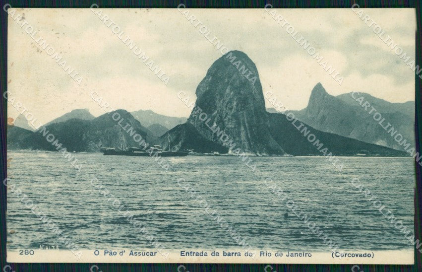 Brazil Rio de Janeiro Pao Assucar postcard XP2072 – fronte