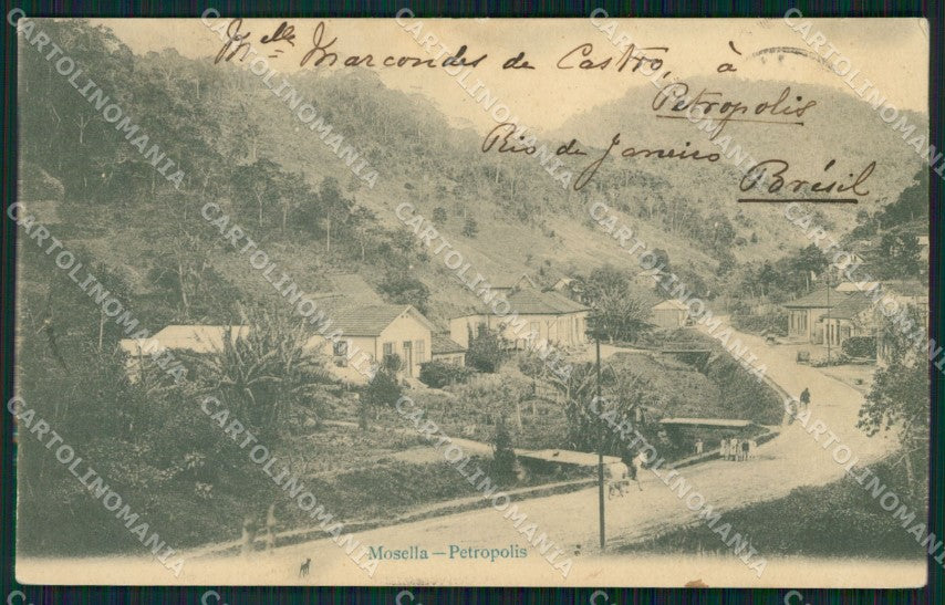 Brazil Petropolis Mosella postcard XP2079 – fronte