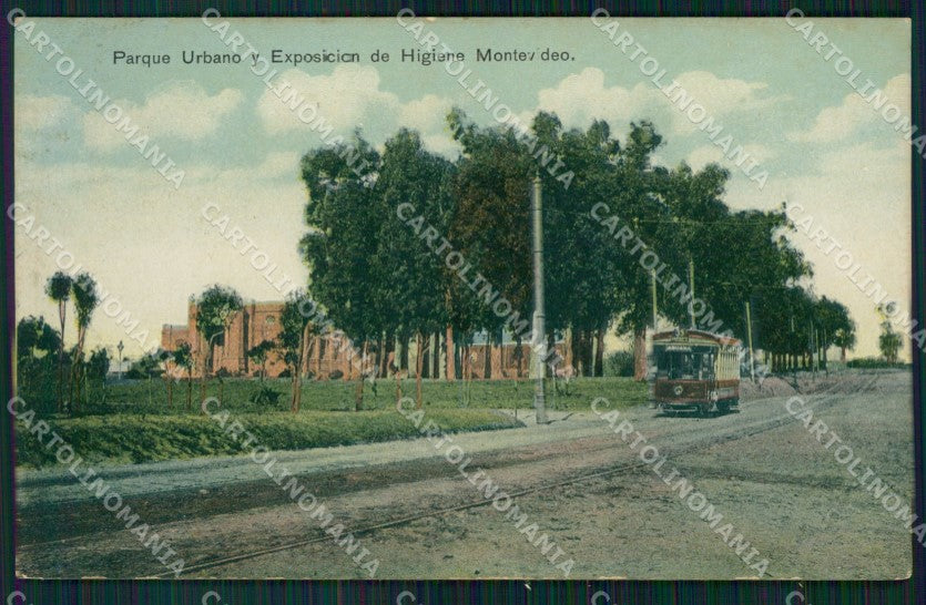 Uruguay Montevideo Parque Urbano Fuente postcard XP2111 – fronte
