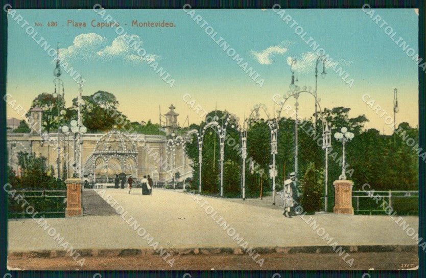 Uruguay Montevideo Playa Capurro postcard XP2115 – fronte