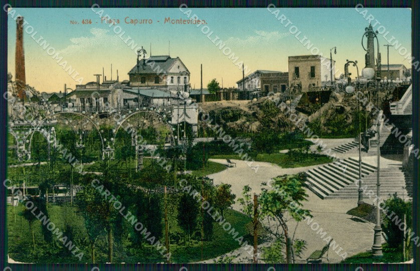 Uruguay Montevideo Playa Capurro postcard XP2158 – fronte