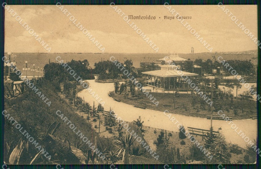 Uruguay Montevideo Playa Capurro postcard XP2165 – fronte