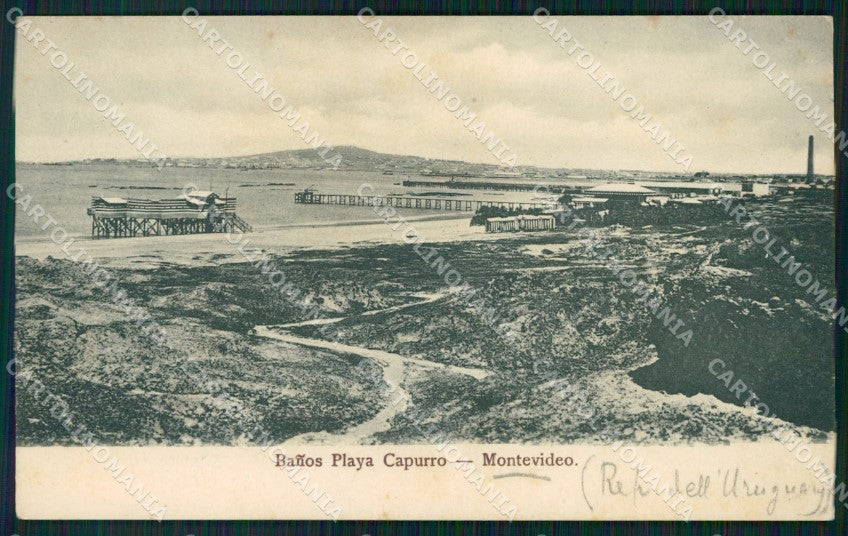 Uruguay Montevideo Playa Capurro postcard XP2174 – fronte