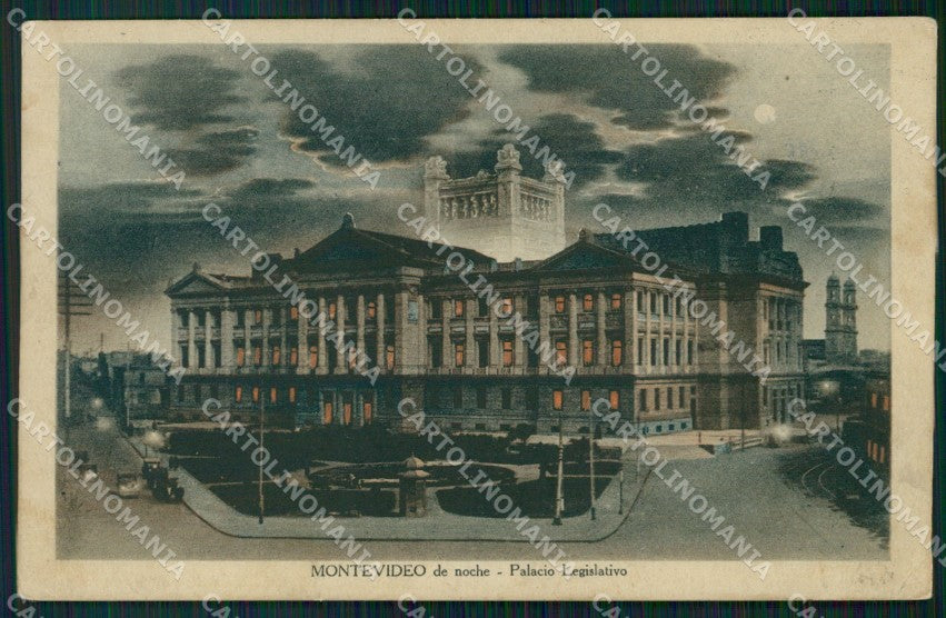 Uruguay Montevideo Palacio Legislativo postcard XP2175 – fronte