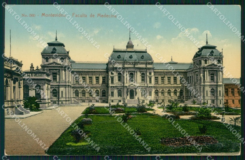 Uruguay Montevideo Faculta de Medecina postcard XP2176 – fronte