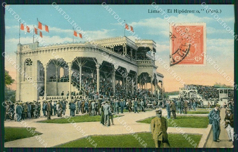 Peru Lima Hipodromo postcard XP2185 – fronte