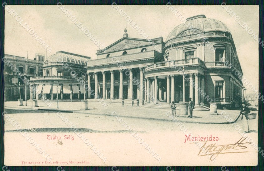 Uruguay Montevideo Teatro Solis postcard XP2190 – fronte
