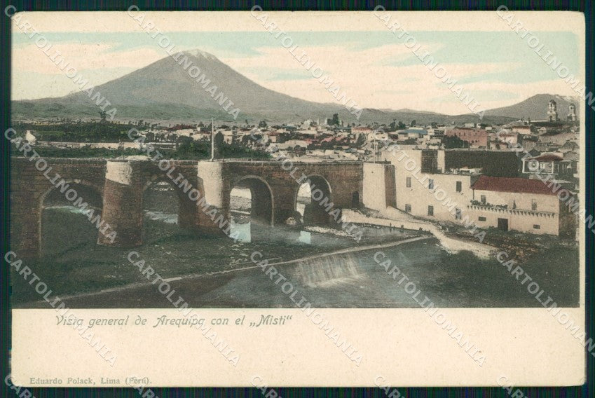 Peru Arequipa Misti postcard XP2197 – fronte