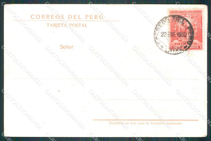 Peru Arequipa Misti postcard XP2197 – retro
