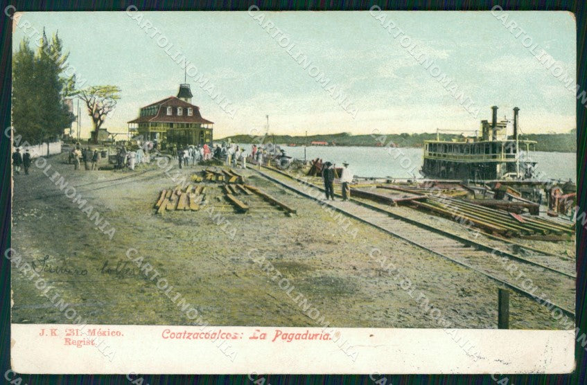 Mexico Coatzacoalcos postcard XP2203 – fronte