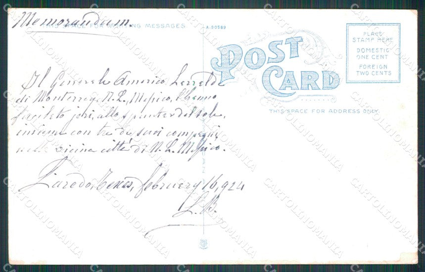Mexico Nuevo Laredo postcard XP2206 – retro