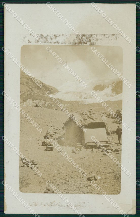 Argentina Aconcagua Ventisquero Horcones F Mondini Alpinista Autografo PC XP2211 – fronte