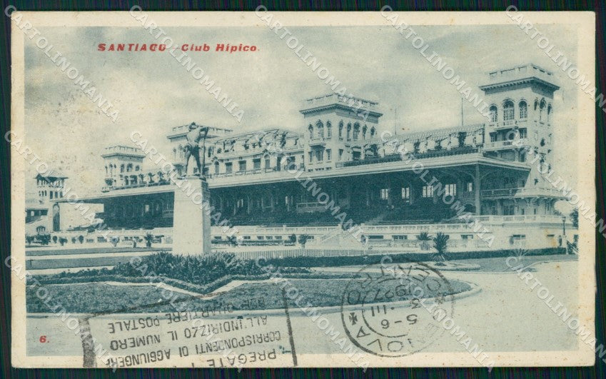 Chile Santiago Club Hipico postcard XP2221 – fronte