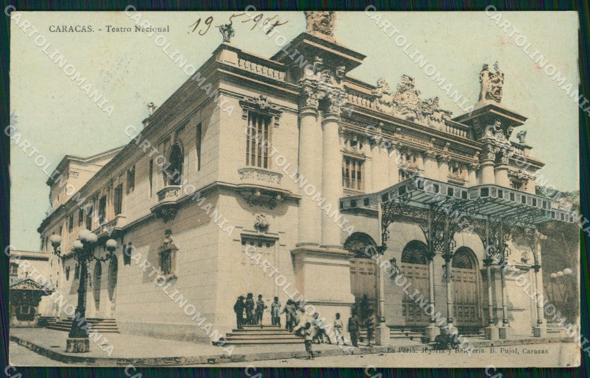 Venezuela Caracas Teatro postcard XP2223 – fronte