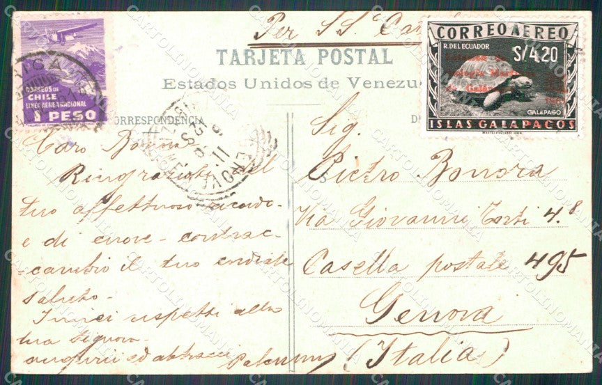 Venezuela Caracas Teatro postcard XP2223 – retro
