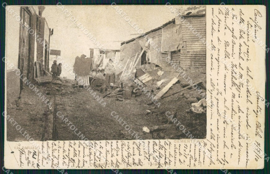 Chile Valparaiso Cementerio F Mondini Alpinista Autografo postcard XP2232 – fronte