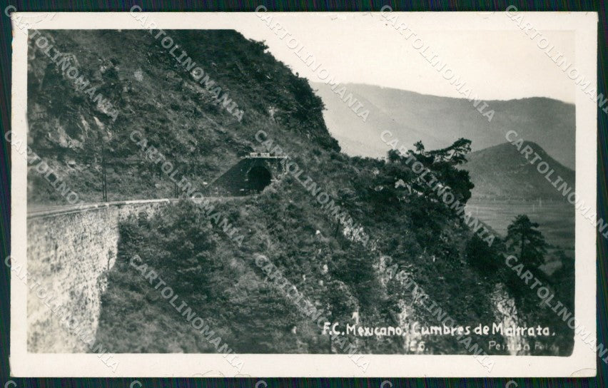 Mexico Cumbres de Maltrata RPPC postcard XP2233 – fronte