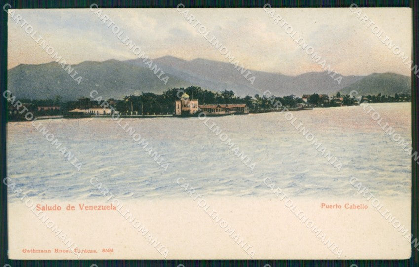 Venezuela Cabello Puerto postcard XP2242 – fronte