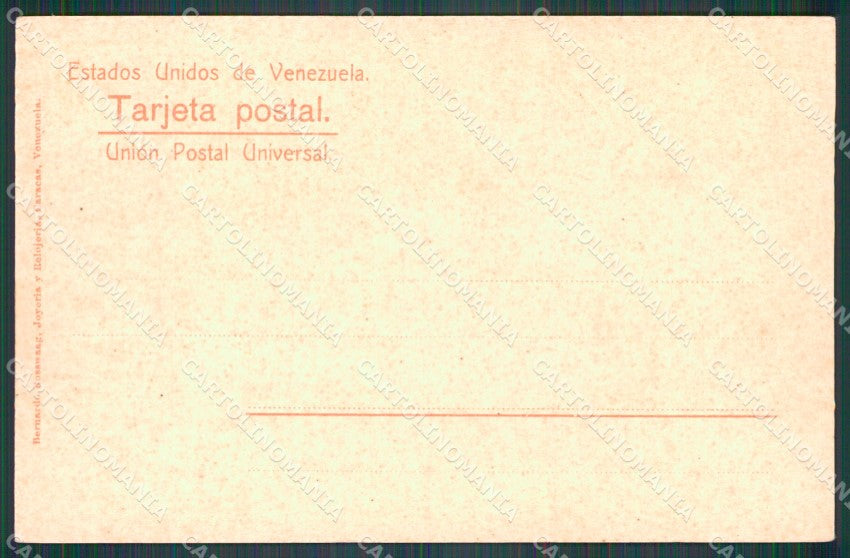 Venezuela Caracas Estatua Cristobal Colon postcard XP2243 – retro