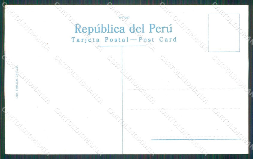 Peru Callao Calle Constitucion postcard XP2254 – retro