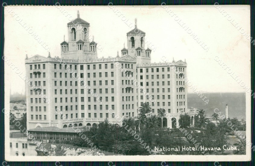 Cuba Havana Habana National Hotel RPPC postcard XP2259 – fronte