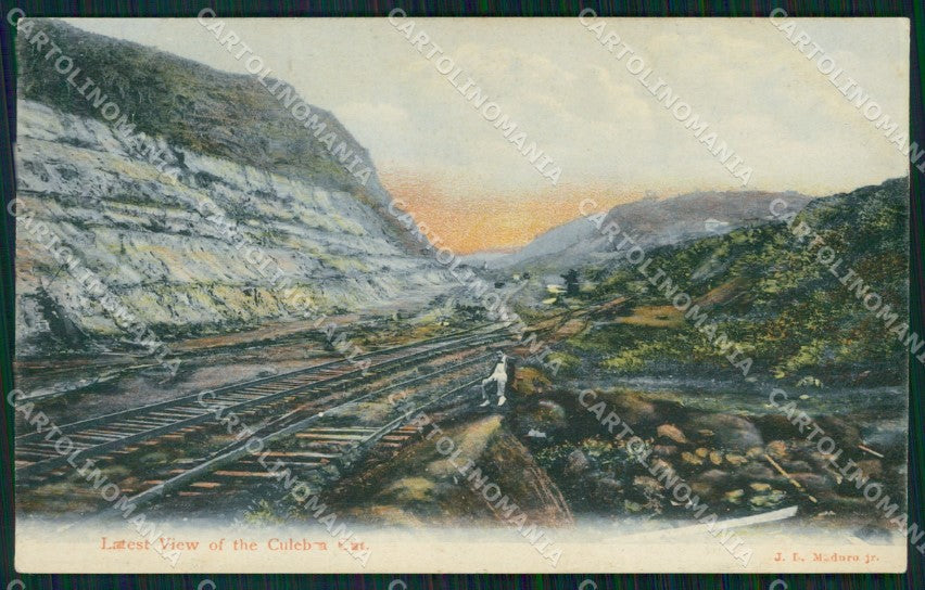 Panama Canal Culebra Cut postcard XP2265 – fronte