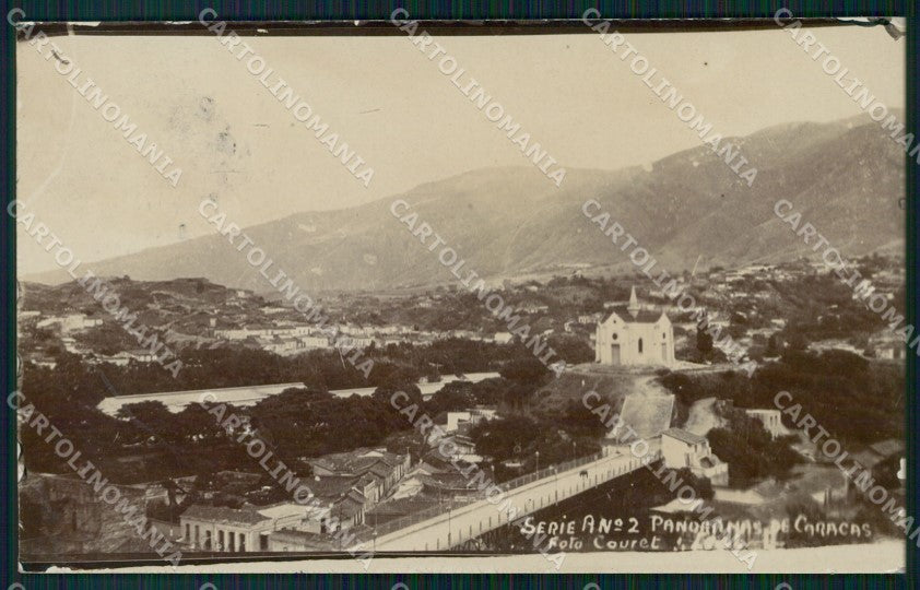 Venezuela Caracas RPPC postcard XP2279 – fronte