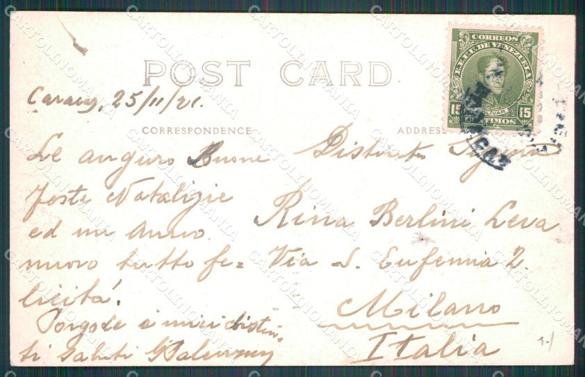 Venezuela Caracas RPPC postcard XP2279 – retro