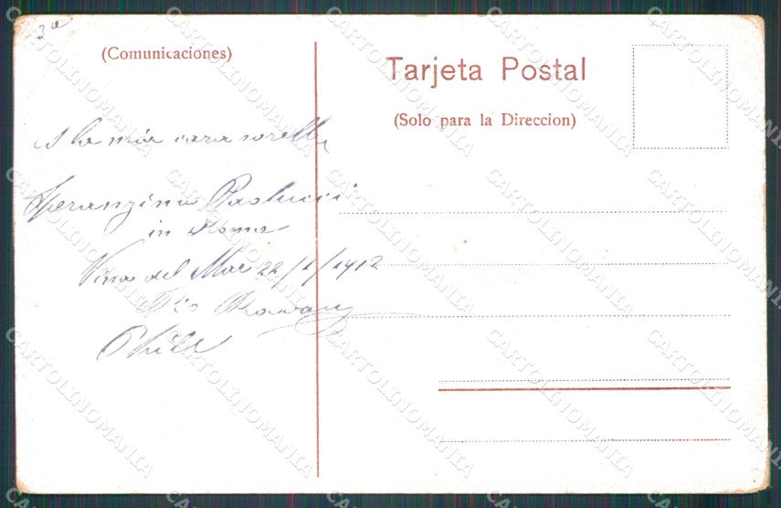 Chile Vina de Mar Playa Miramar postcard XP2283 – retro