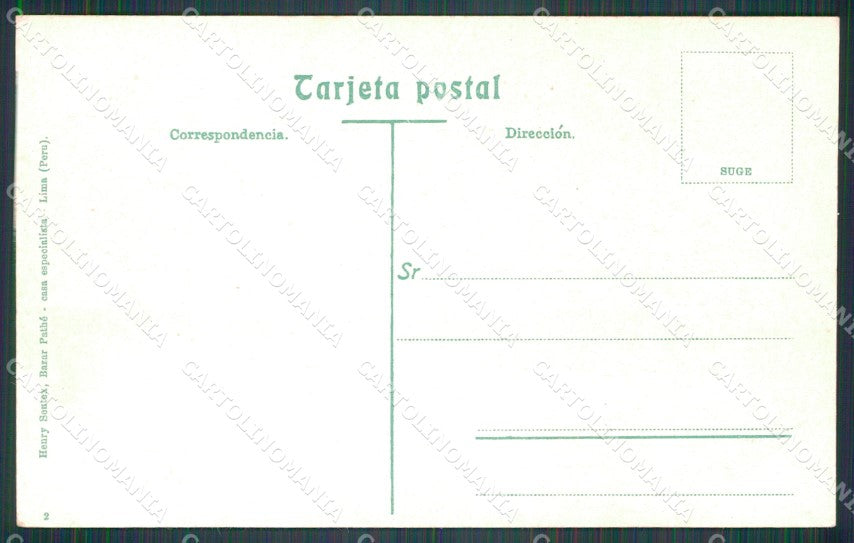 Peru Lima Procesion de Nuestro Senor Milagros postcard XP2295 – retro