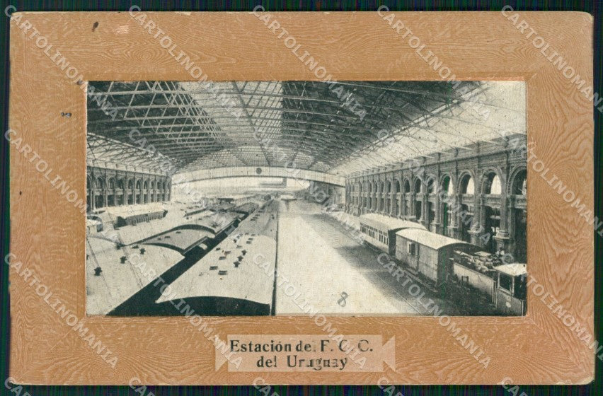 Uruguay Estacion postcard XP2300 – fronte