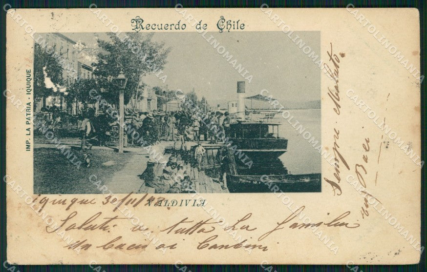 Chile Valdivia postcard XP2308 – fronte