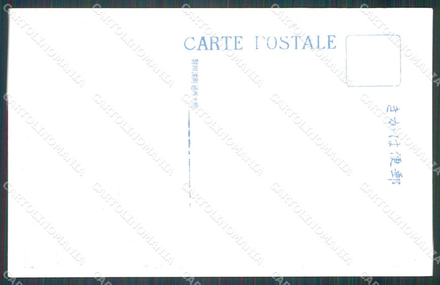 Japan The Erution of Aso Higo postcard XP2392 – retro