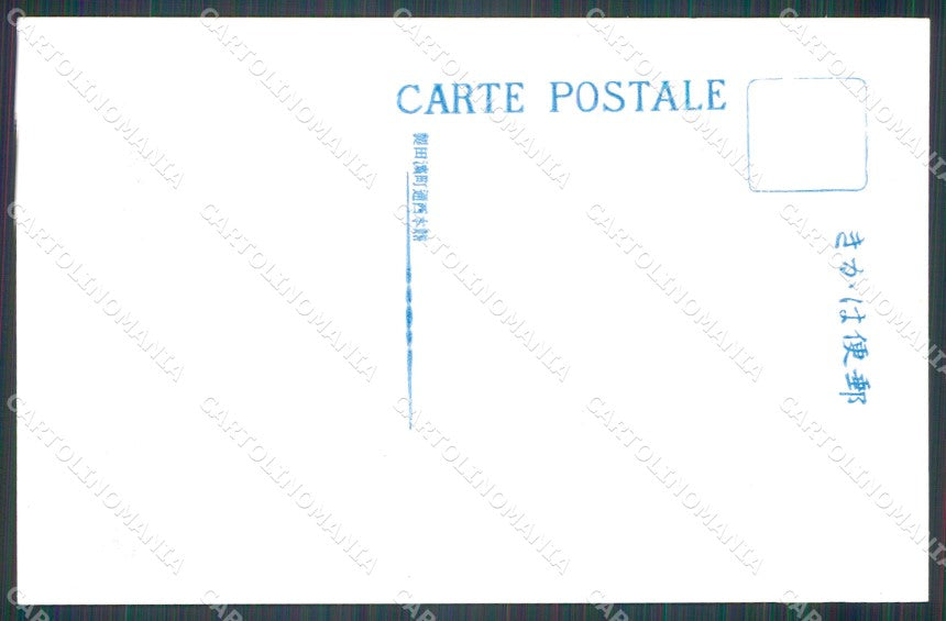 Japan The Erution of Aso Higo postcard XP2397 – retro