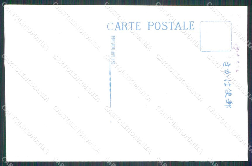 Japan The Erution of Aso Higo postcard XP2398 – retro