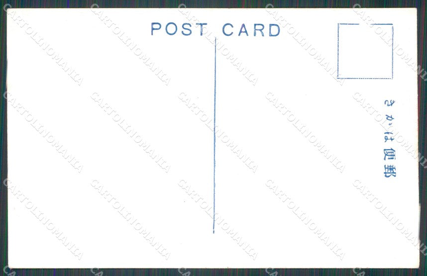 Japan Tokio Horikiri Shobuen DAMP TRACE postcard XP2512 – retro